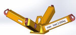Big-Bag Lasttraversen Typ: KLT-K-800-K