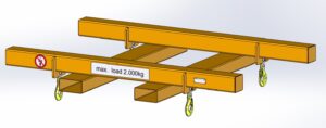 Big-Bag Lasttraversen Typ: KLT-S-900-G