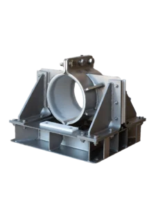 Edelstahl Rohrhalter mit Fixpunkt