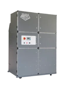 Laserrauchfilter mit Precoatierungstank